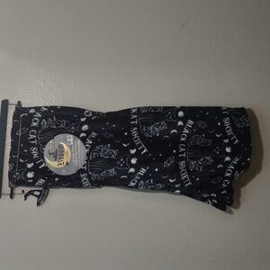 Halloween Velvet Soft Throw Blanket Treat bag included 50X70in BLACK CAT SOCIETY